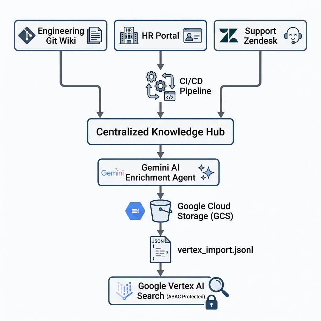 Hub and Spoke Ingestion Pipeline for Zero-Downtime Knowledge Graph